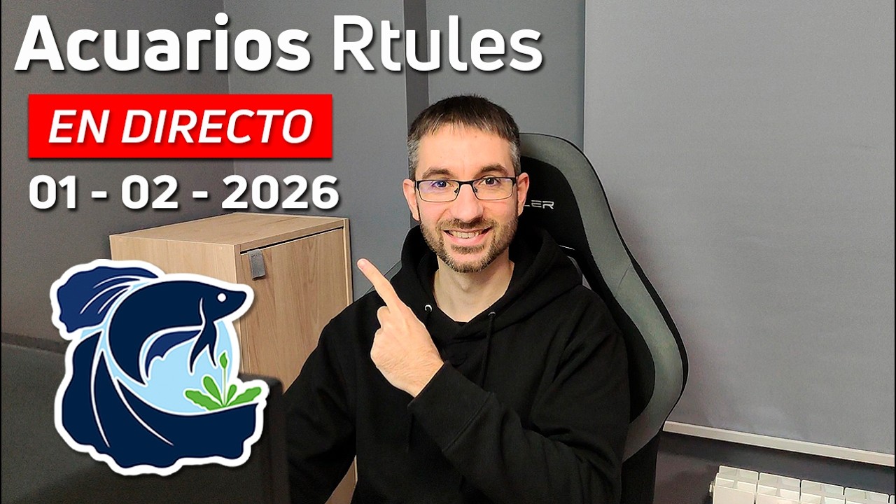 🔴 Domingo de Acuarios | Me salto el mantenimiento para estar con vosotros