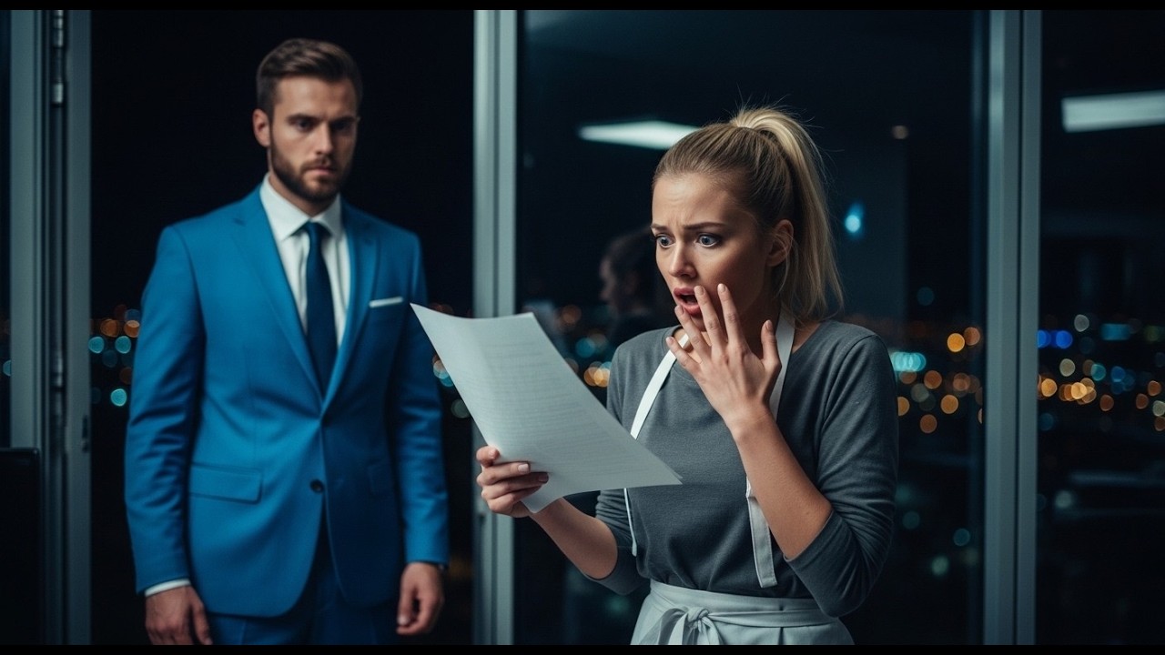 A Shy Girl Cleaned Late At Night And Uncovered A Secret The CEO Had Left Behind.