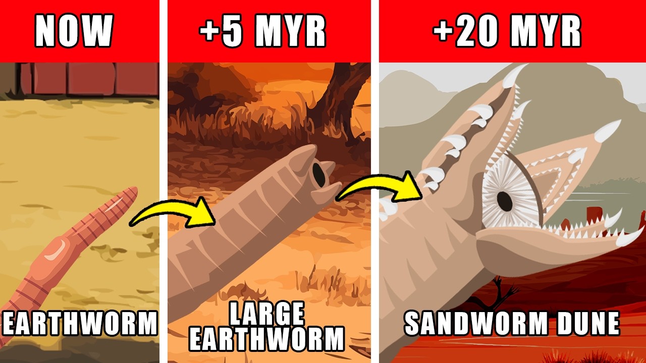 Sandworm (Dune) Origin Evolution : How Sandworm Could Have Evolved On Earth