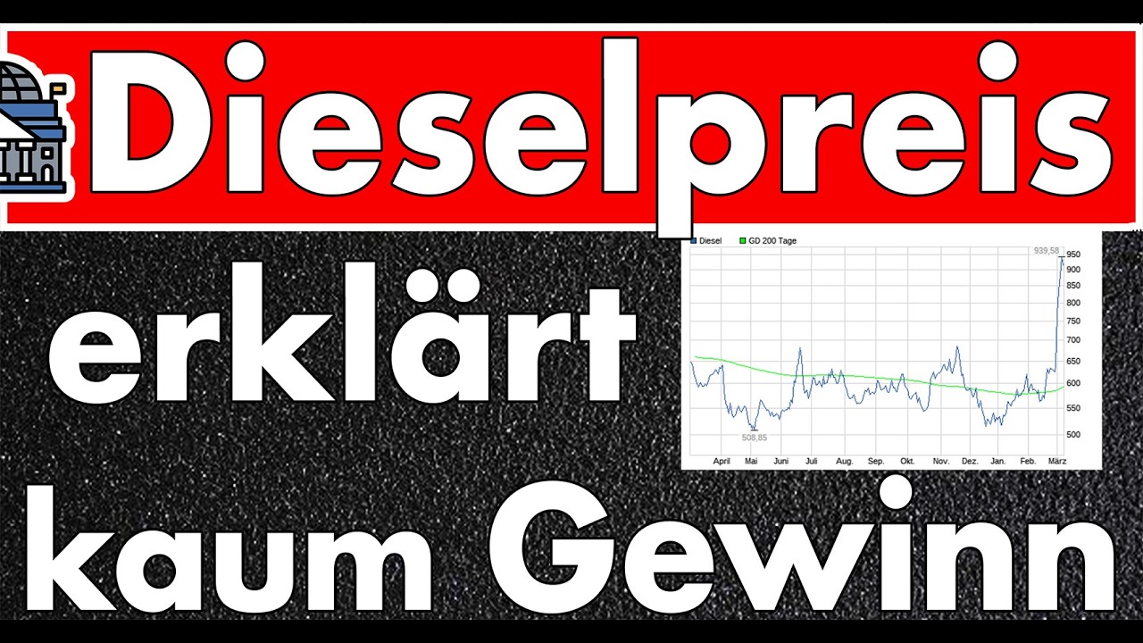 Ölkonzern verdient Cents am Diesel, Staat kassiert über 1 Euro! Bundeskartellamt sucht Schuldigen!
