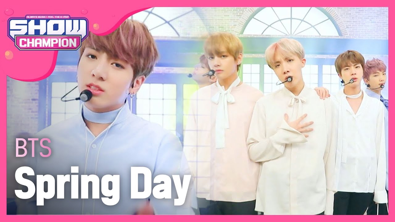 [Show Champion] [핵심 쏙! 특집] 방탄소년단 - 봄날 (BTS - Spring Day) l EP.345