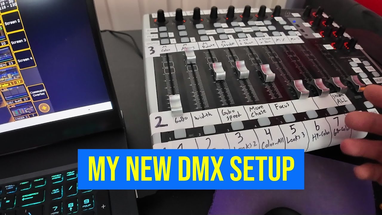 GrandMA2 + X-Touch Compact: Полная MIDI-обратная связь