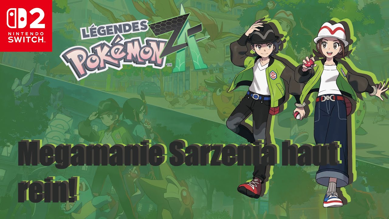 Pokemon Legenden: Z-A Switch 2 Megmanie Sarzenia haut rein! | German Walkthrough