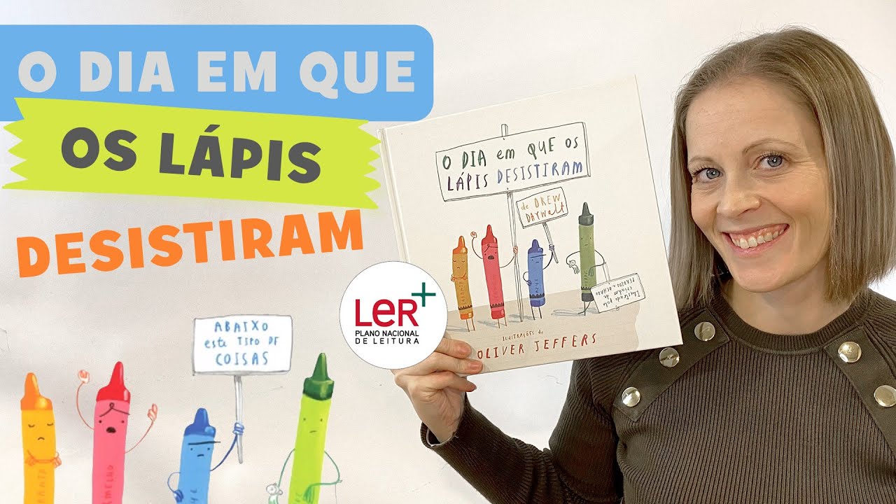 A professora conta uma história! O DIA EM QUE OS LÁPIS DESISTIRAM