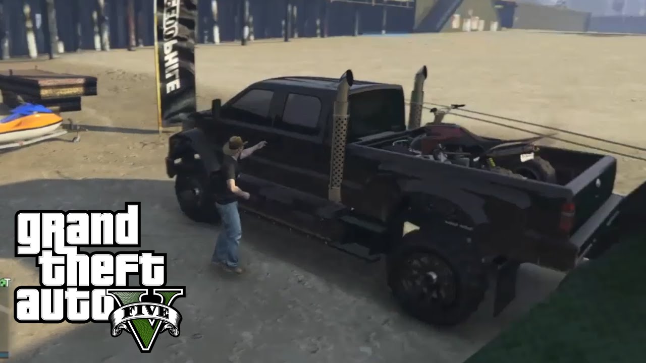 GTA 5 - Guardian Mudding & Hauling Four Wheeler