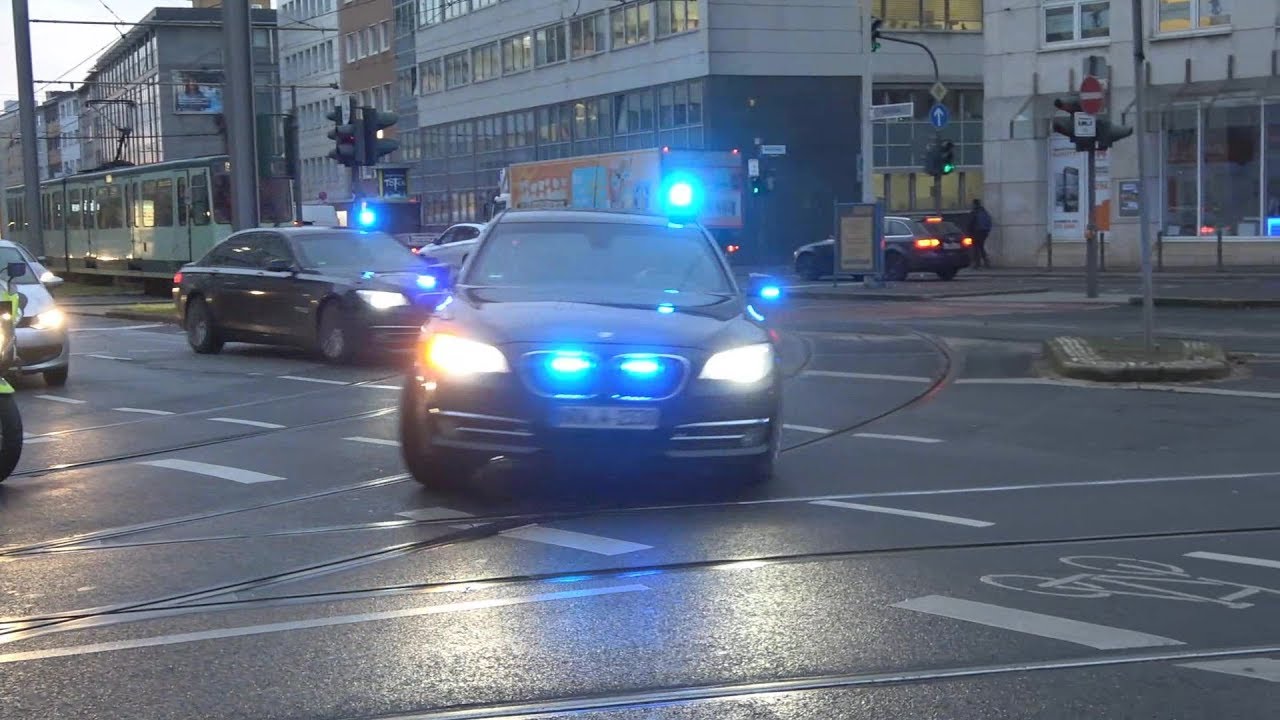 2x Sonderschutzfahrzeug Personenschutz Polizei Köln in Bonn