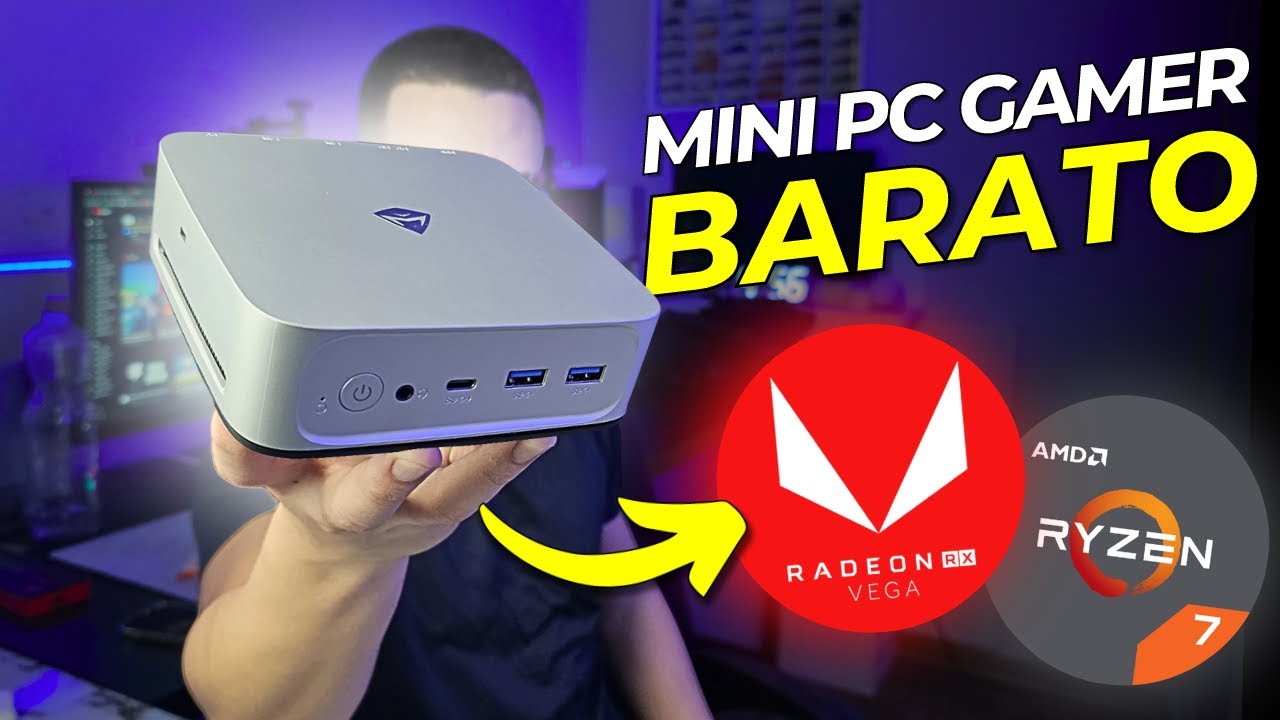 Esse &eacute; o MINI PC Gamer MAIS BARATO? (POT&Ecirc;NCIA ABSURDA) - AMD RYZEN 7 7735H!