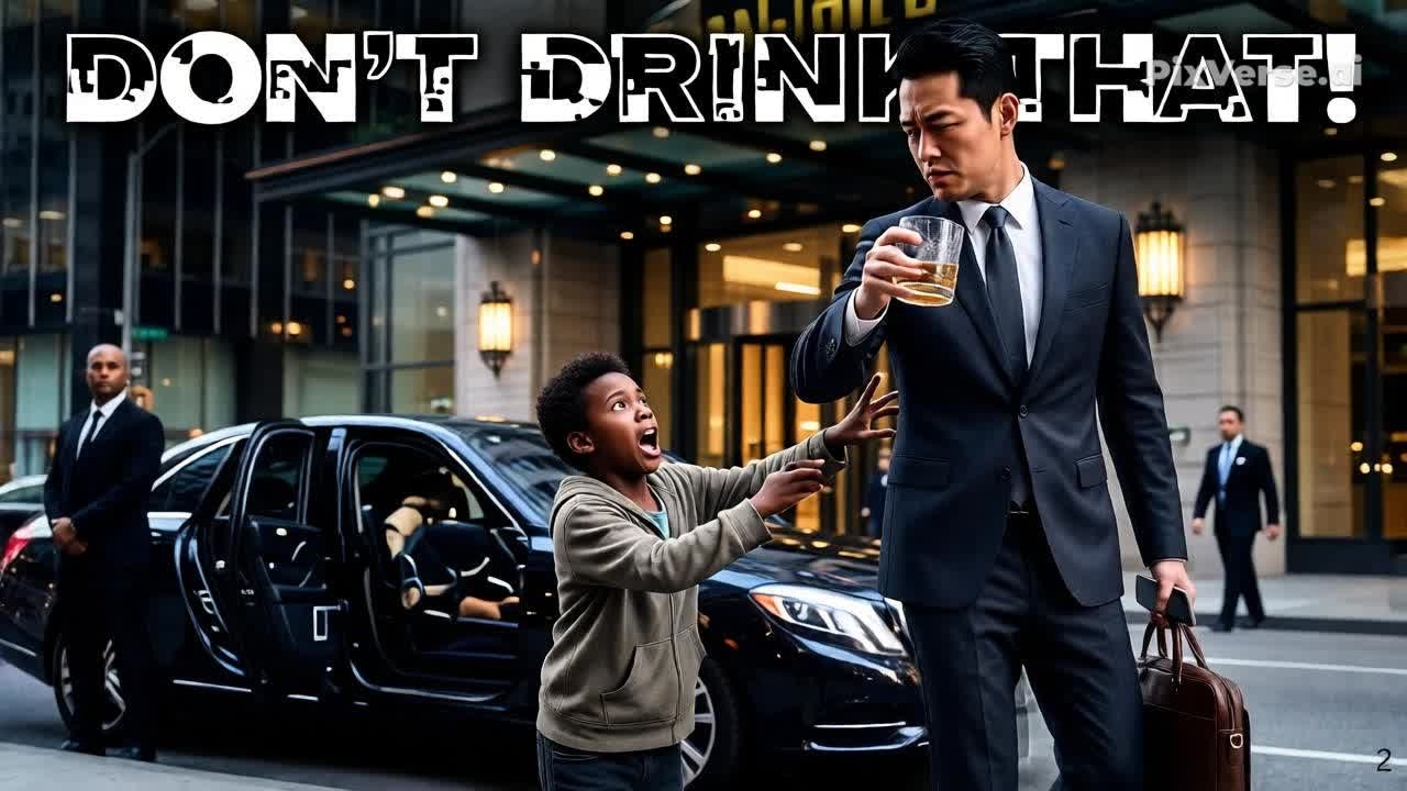 “Don’t Drink That!!” Poor Black Boy Understood Arabic—Warned Korean Billionaire