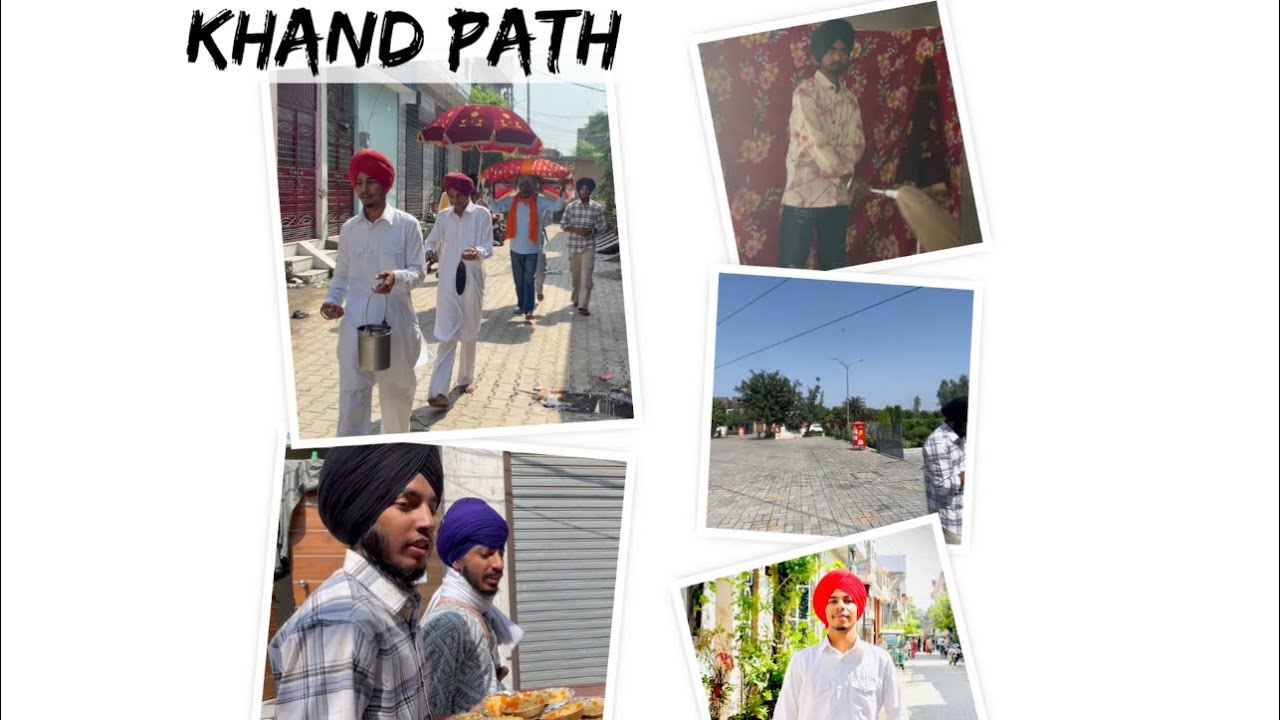 Khand Path ❤️‍🔥 Ajj Turban ￼Bani Hai Mai Daso kiva Lage