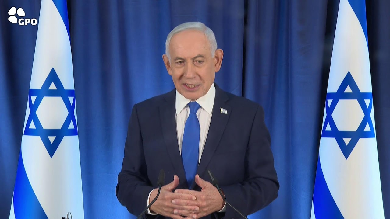 Join the live broadcast of Prime Minister Benjamin Netanyahu