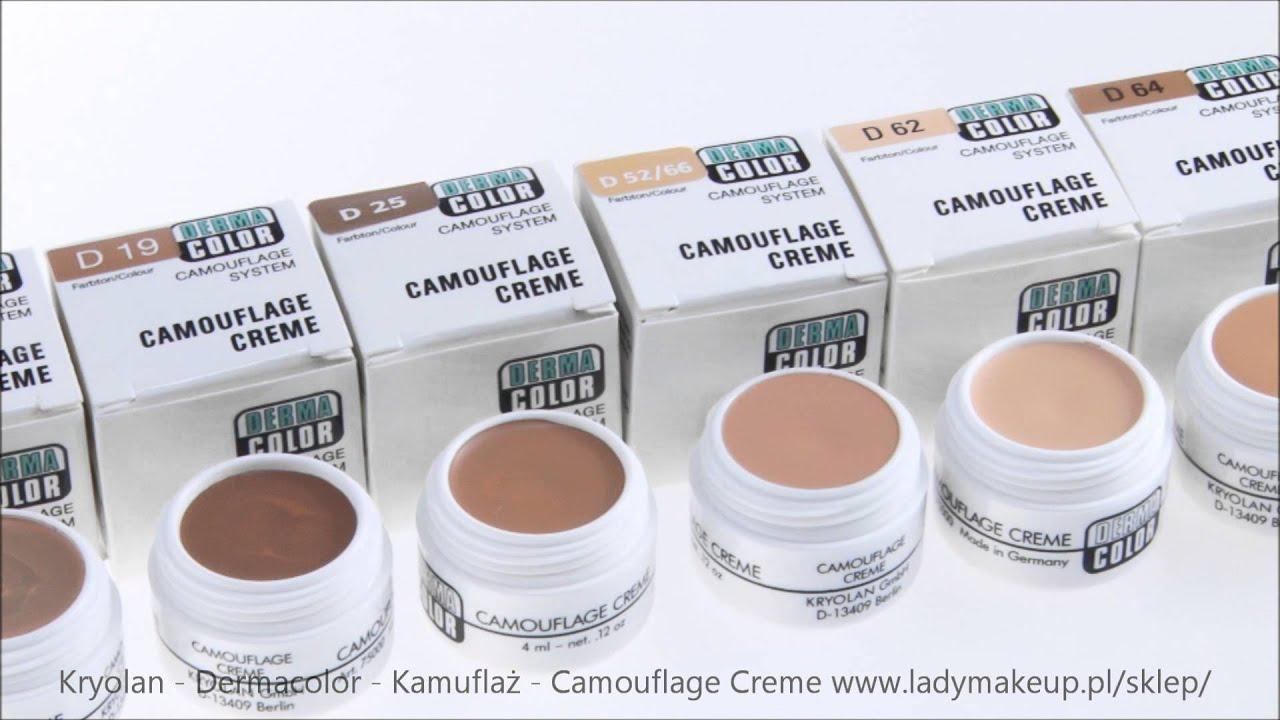Kryolan   Dermacolor   Kamuflaż   Camouflage Creme