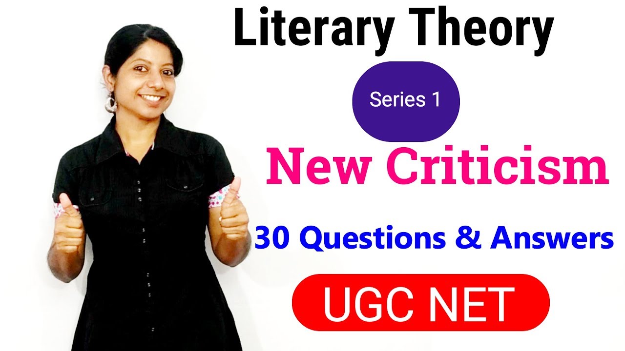 KSET ENGLISH Literary Theory/New Criticism/30 Questions/UGC NET ENGLISH,  DSSB,TGT,PGT,TRB ENGLISH,