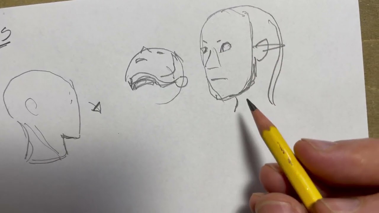 Figure Drawing The Head #1 Best Trick for Heads & Faces