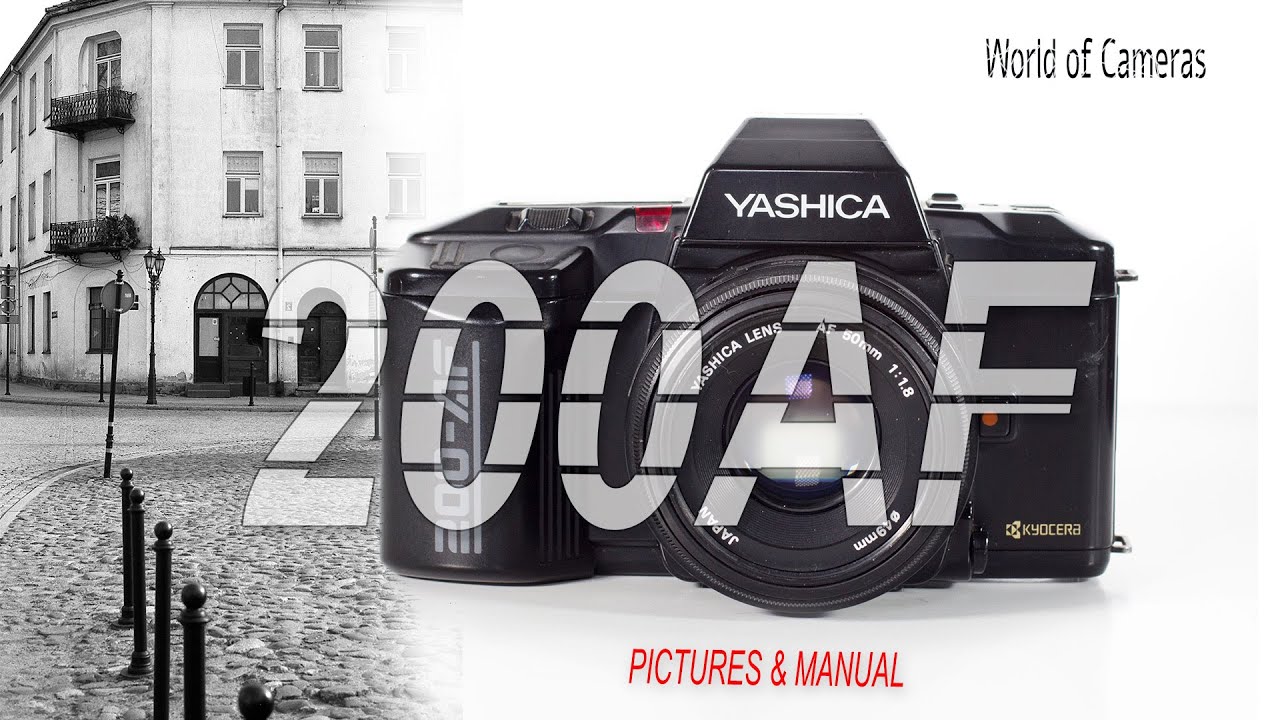 Yashica 200AF - how to shoot with a camera. The world of analog cameras