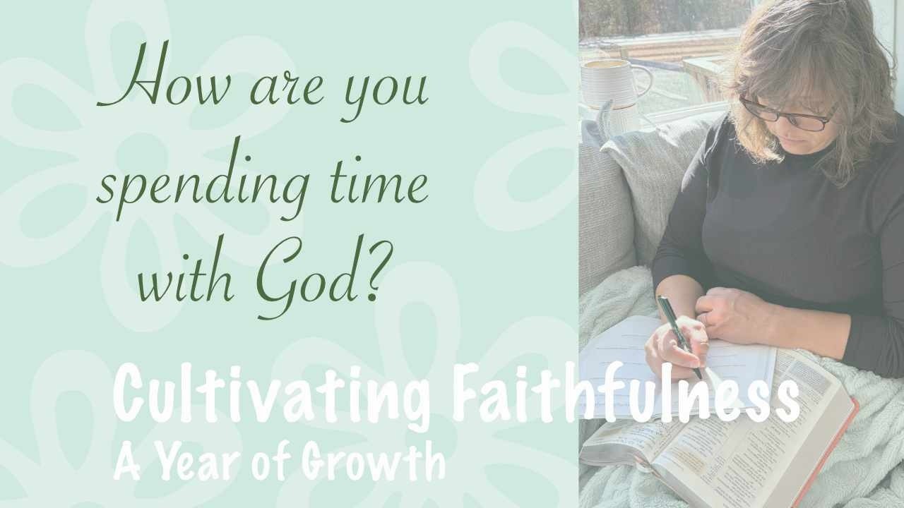 How are you spending time with God?