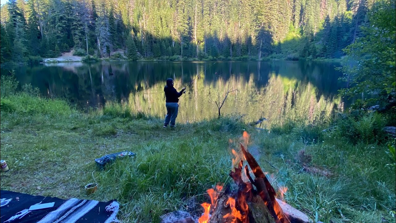 Hidden Lake in Oregon