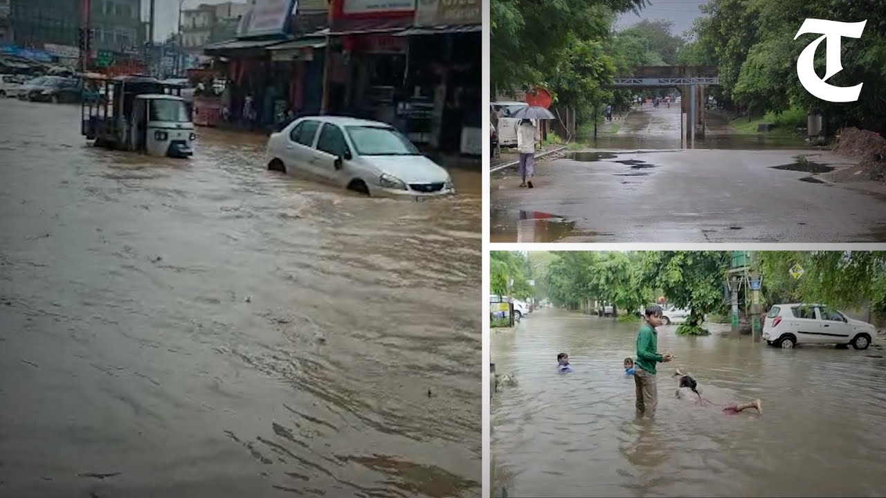 Heavy rains leave Chandigarh Tricity reeling under waterlogging and traffic disruptions
