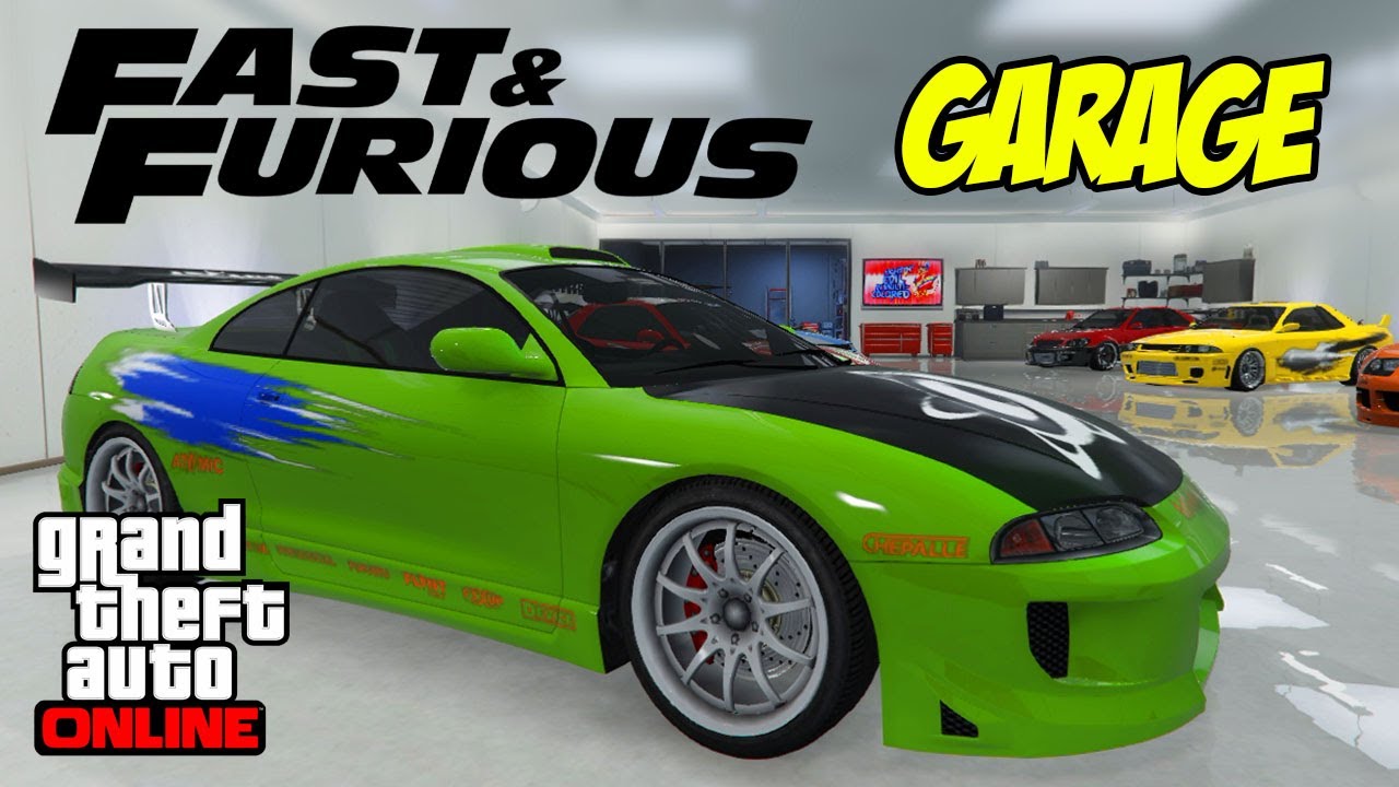Fast And Furious Car Collection Part 01 | GTA 5 Online Garage Tour