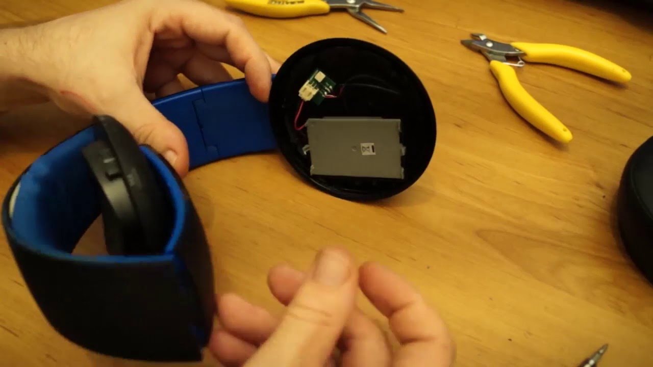 Sony Gold Wireless Headset (Battery Upgrade) - Mod [570mAh to 2000mAh]
