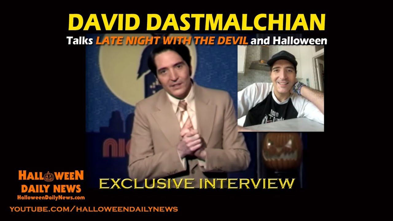 David Dastmalchian Interview on LATE NIGHT WITH THE DEVIL and Halloween