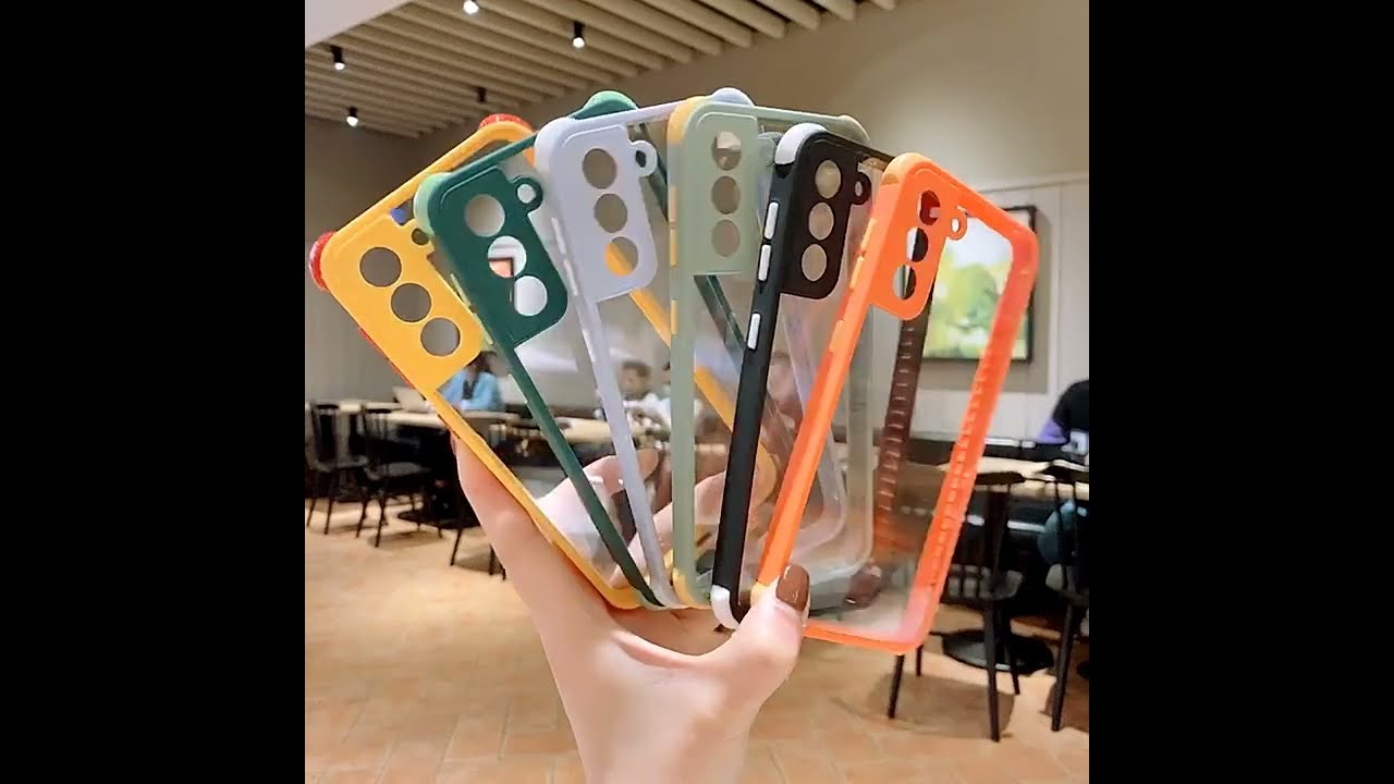 Acrylic glass phone case for Samsung S21 series