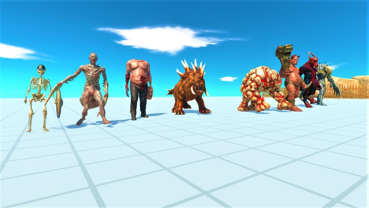 Infernals vs every factions ARBS Animal Revolt Battle Simulator