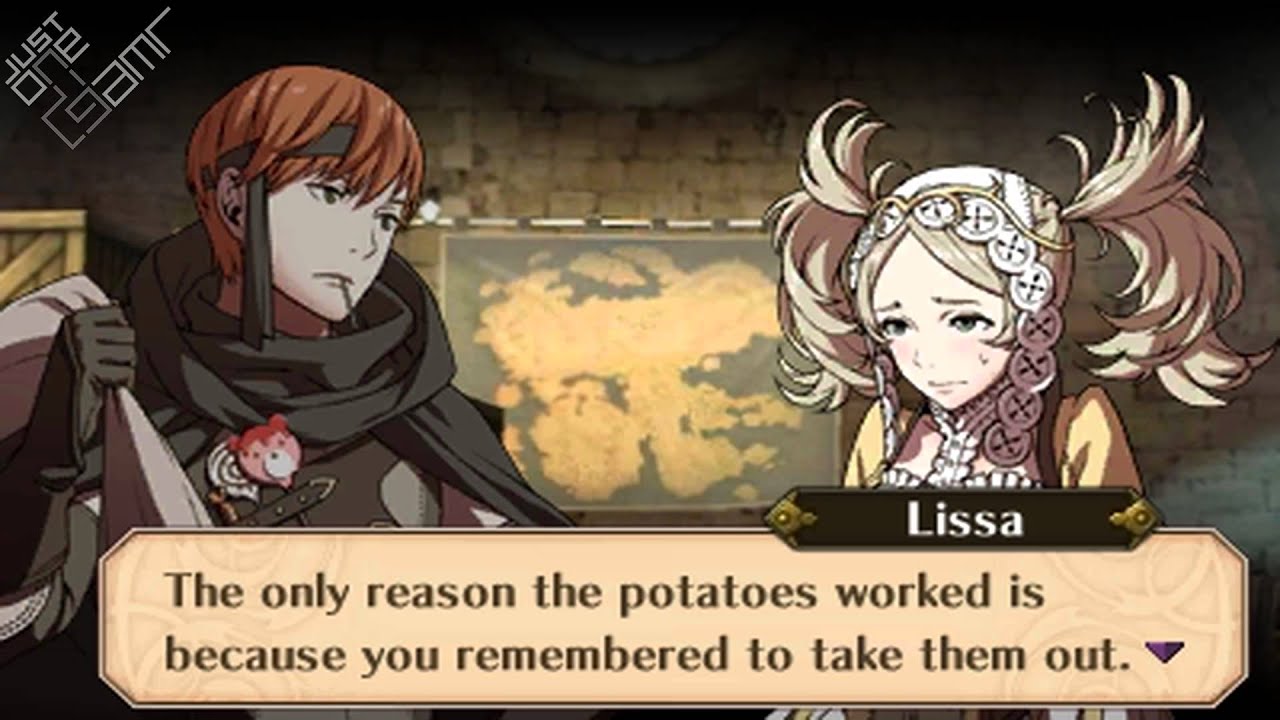 Fire Emblem Awakening - Gaius & Lissa Support Conversations