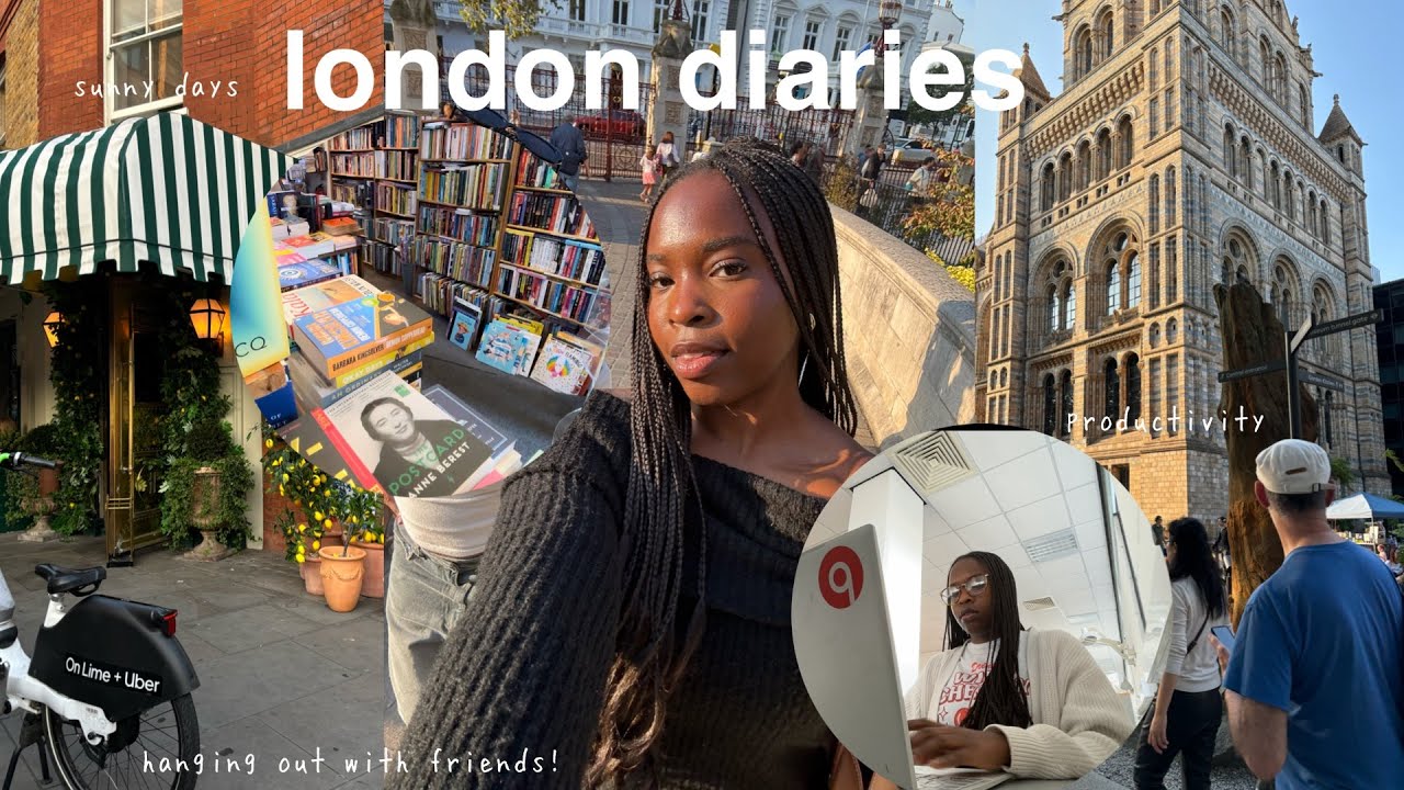 LONDON DIARIES | seeing friends, exploring the city, productive days