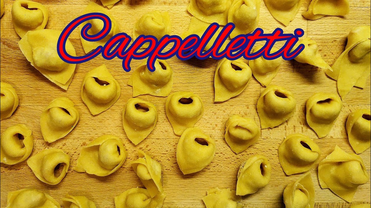 Ricetta cappelletti in brodo... provare per credere!