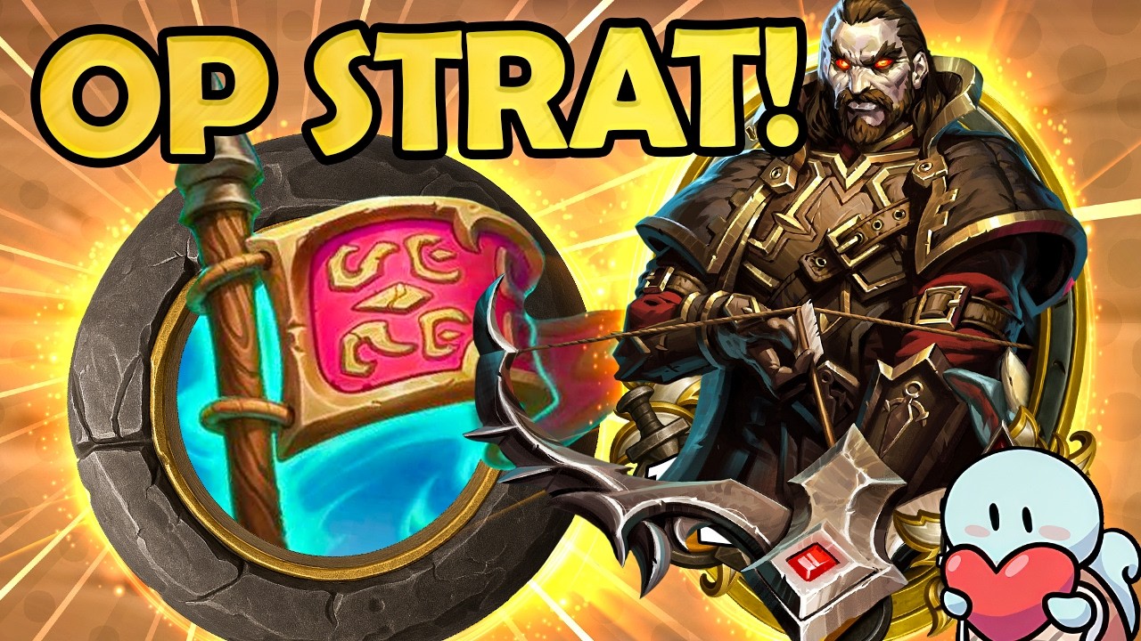 I Created An OP STRAT!! | Hearthstone Battlegrounds