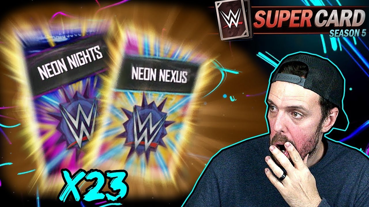 THE BEST PACKS OF ALL TIME!!! - WWE SuperCard Season 5 Pack Openings