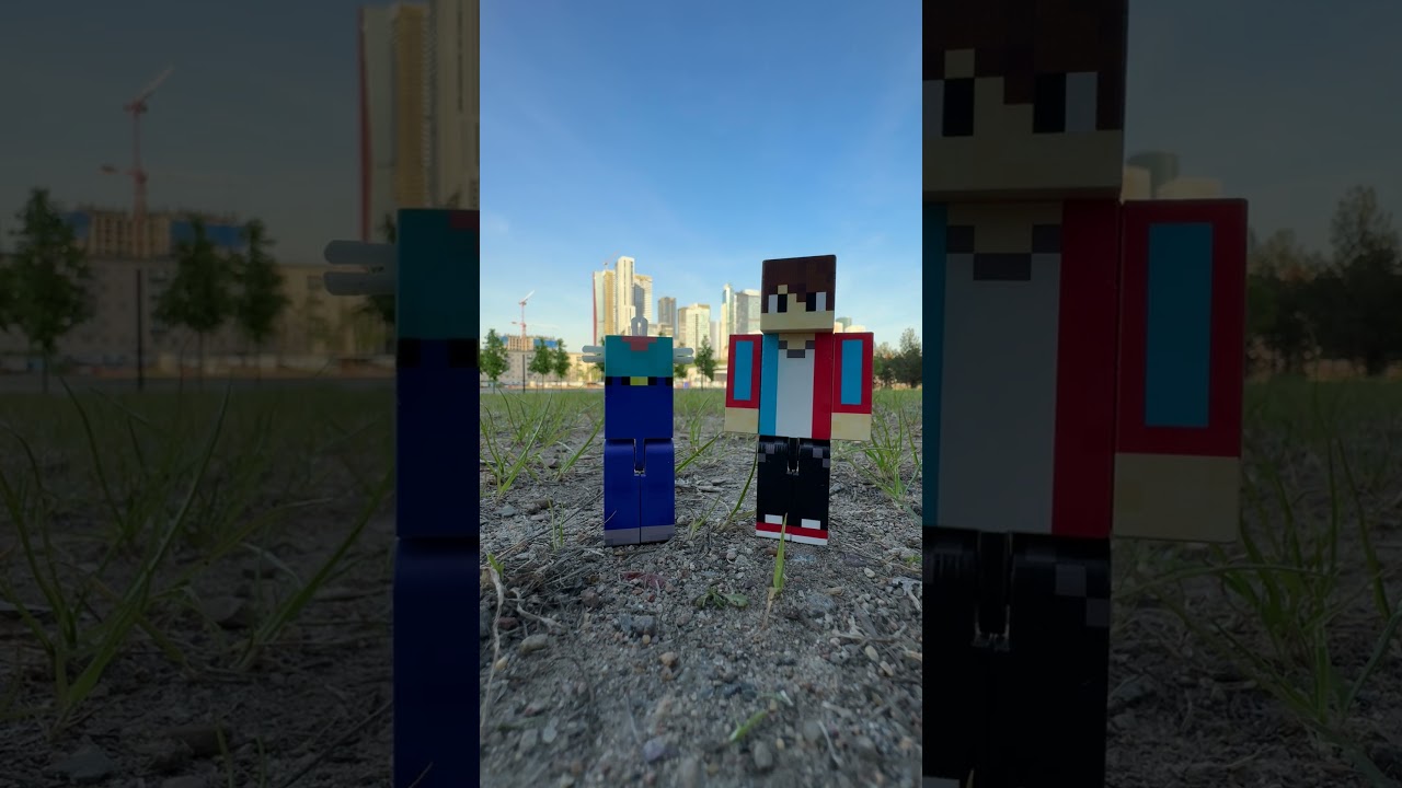Фигурка Нубик и Компот из Майнкрафта #shorts