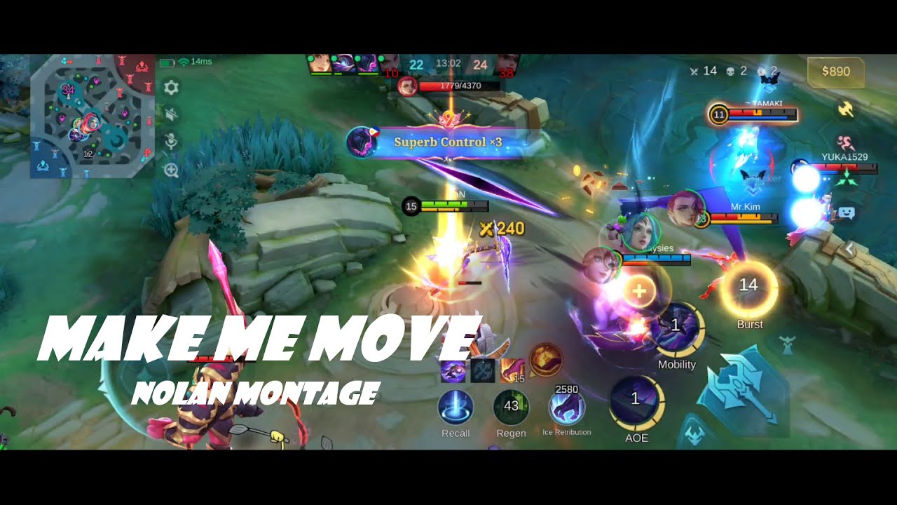 MAKE ME MOVE | NOLAN MONTAGE