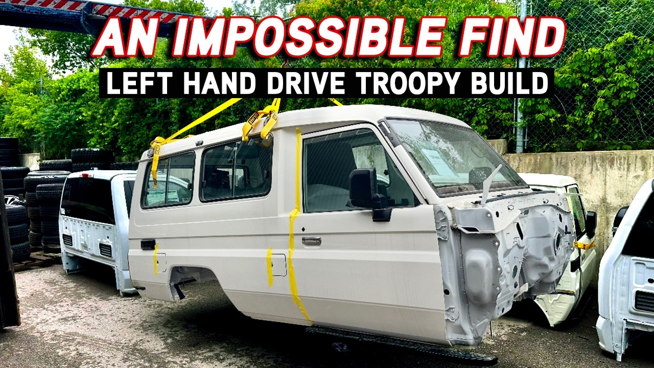 Создание совершенно нового Troopy на шасси 80-й серии (с двигателем V8) Эпизод 3