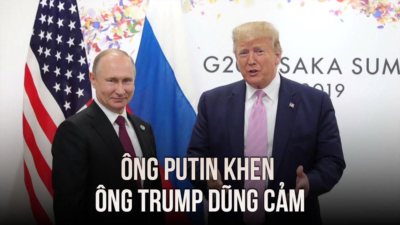 Ông Putin khen ông Trump dũng cảm, nói Nga sẵn sàng đối thoại