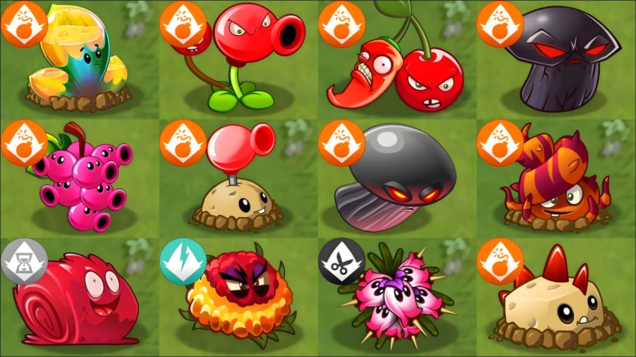 ALL BOOM & PREMIUM PLANTS MAX LEVEL! vs PVZ 2 ZOMBIES - PvZ 2 Mod Final Boss