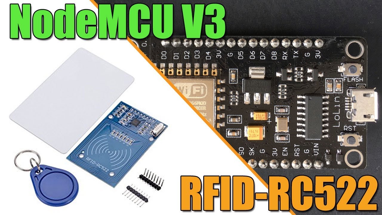 nodeMCU V3 + RFID-RC522