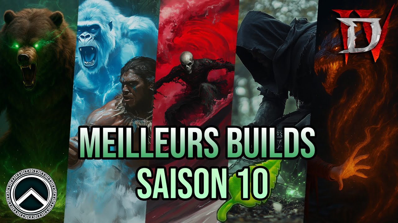 SAISON 10 ► MEILLEURS BUILDS PAR CLASSE ★ DIABLO 4