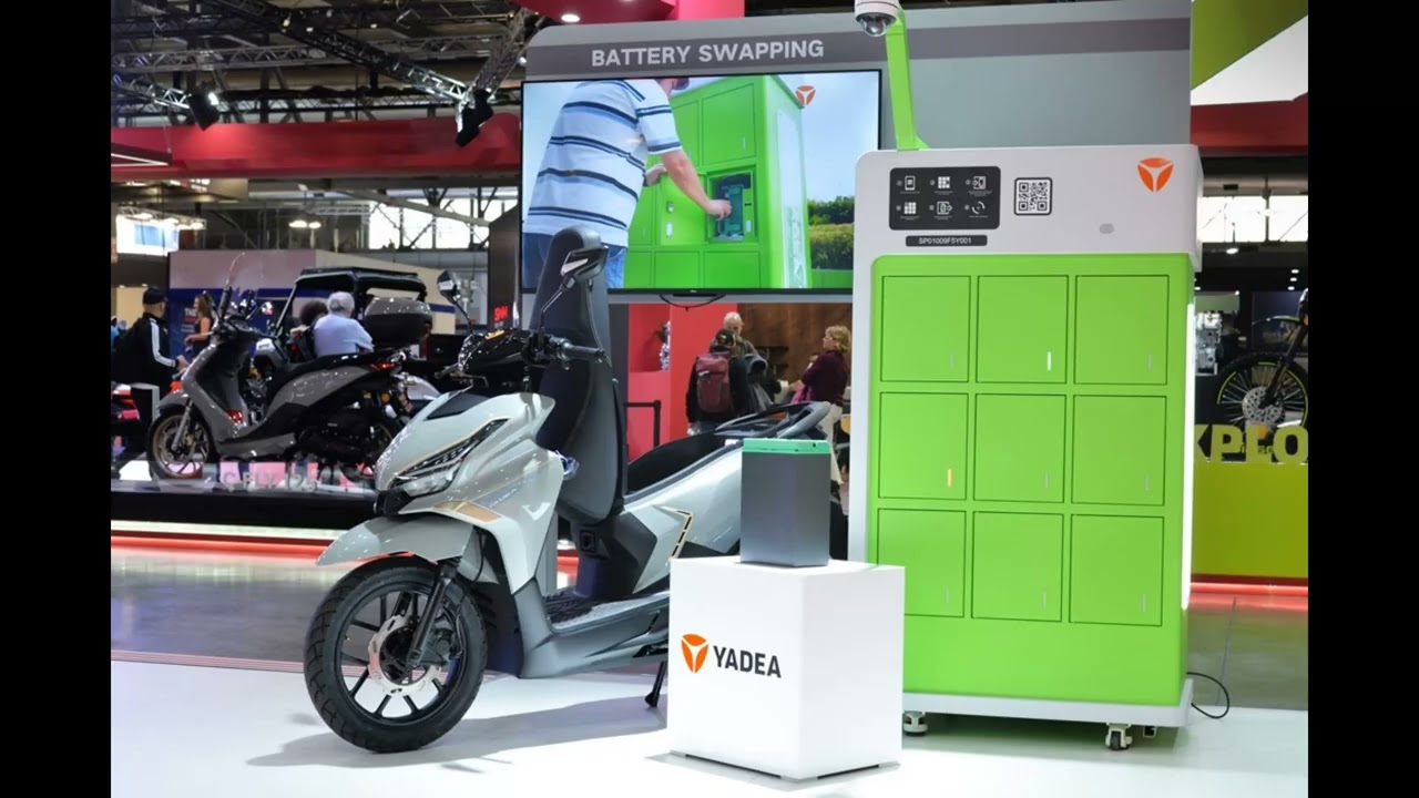 Yadea en EICMA 2025 Innovación eléctrica y el ecosistema de carga global