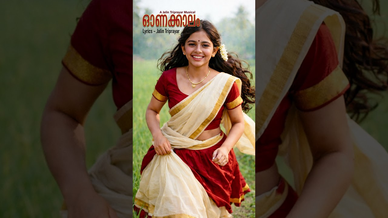 🌸 ഓണക്കാലം (Onakalam) 🌸✍️ Lyrics: Jalin Triprayar🎶 Music Prompt: Jalin Triprayar