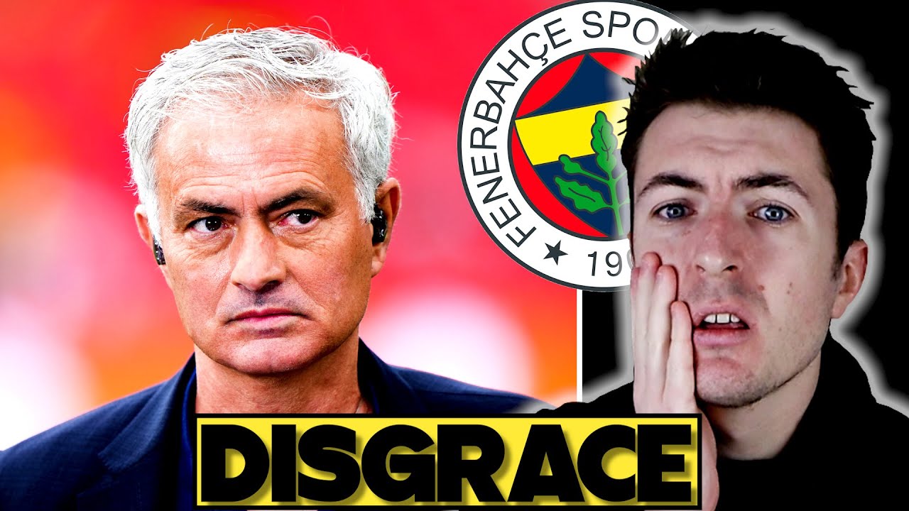 MOURINHO TO FENERBAHCE IS A DISGRACE. *RANT*