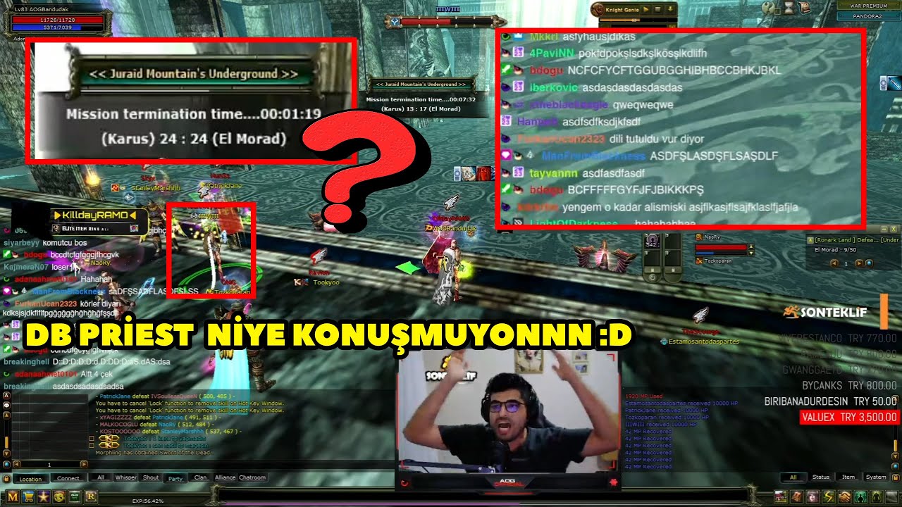 AOGofficial - Bir Günde Sakin JR Geçireyim Dedi Bakın Neler OLdu :D  ! Knight Online