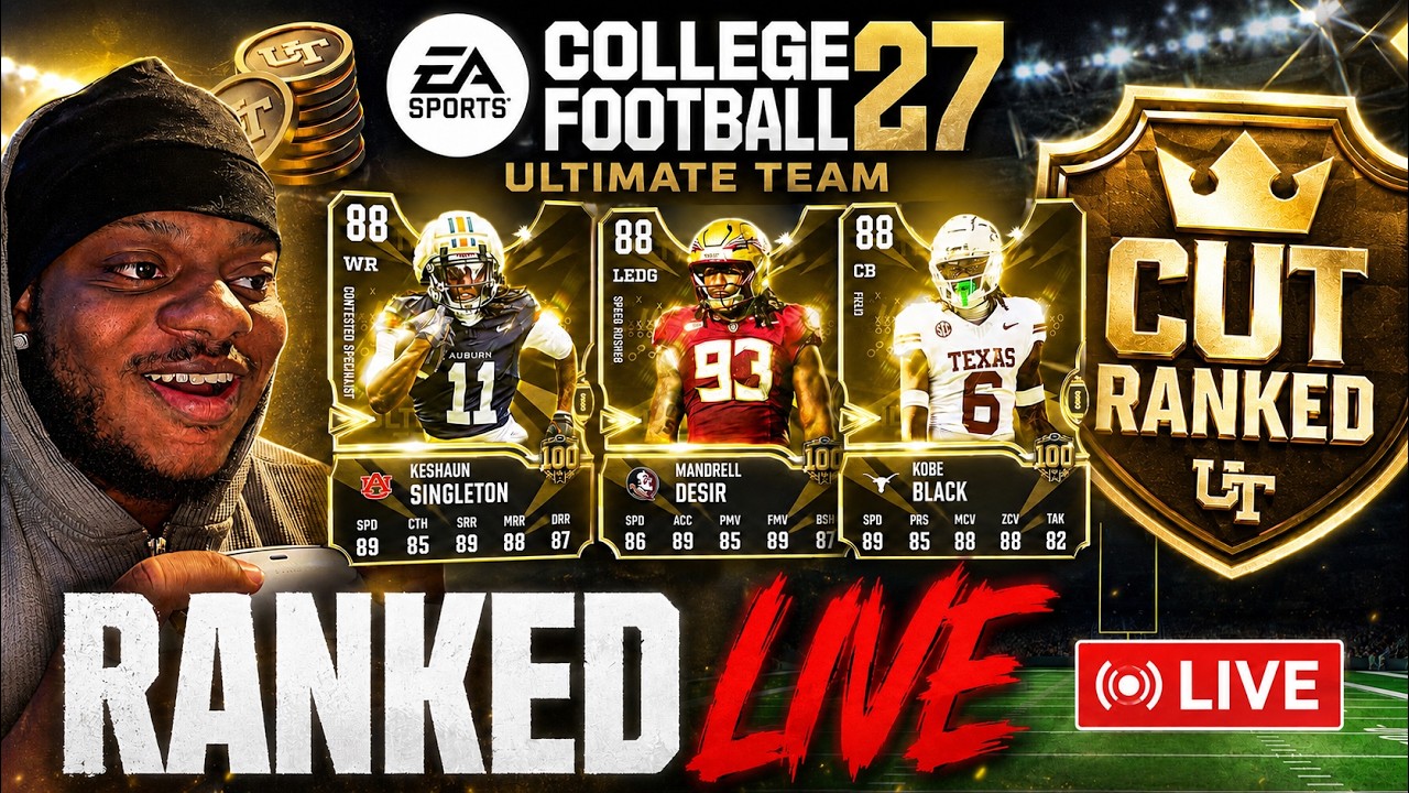 CUT 27 RANKED IS HERE! TOP 100 GRIND! JOIN UP!!