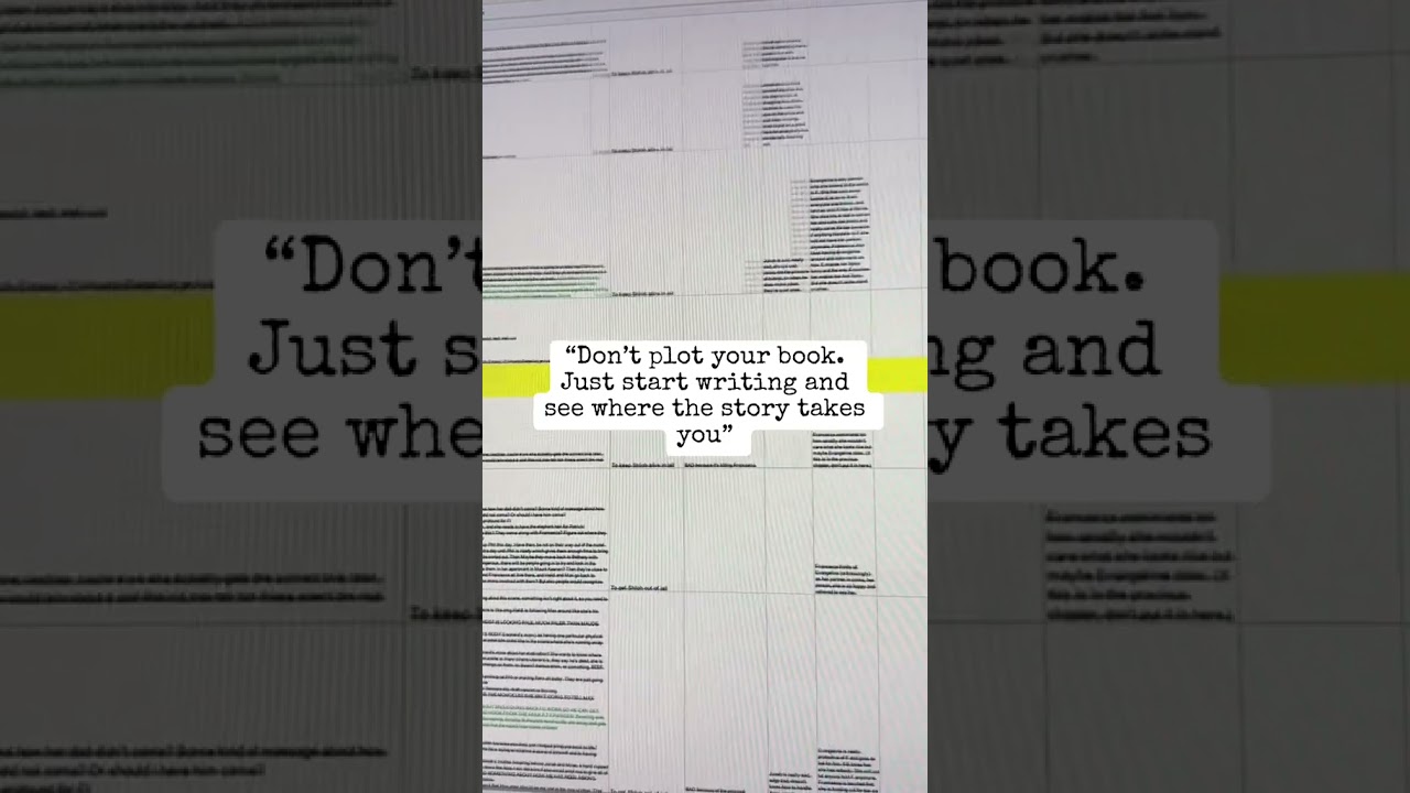 I plot my books so thoroughly. It's hard for me to write any other way. #writingabook #plotgrid