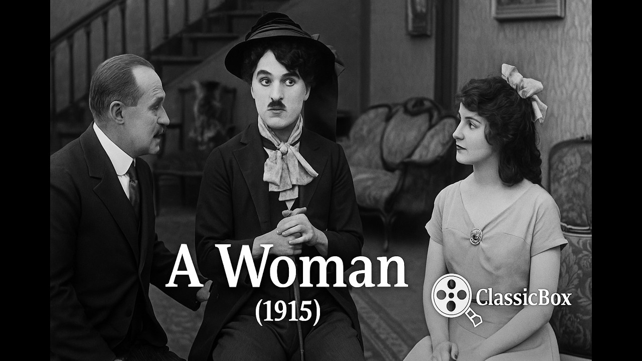 A Woman (1915) | Full Movie | Charlie Chaplin | Silent Comedy Classic | ClassicBox Silent