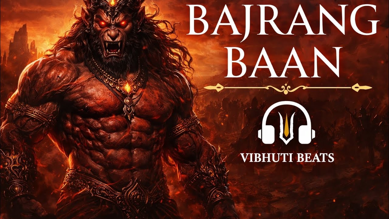 BAJRANG BAAN SUNO New TONE ME.#bajrang baan #bajrangbali #power Full song lirics #bhagtisong#bajrang