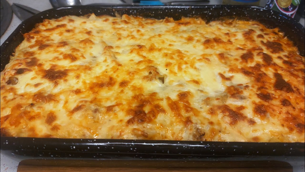 LAZANJA SA  ČIPKASTIM REZANCIMA - LASAGNA WITH LACE NOODLES
