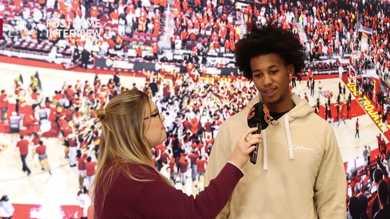 USC MBB's Wesley Yates III on his career-high 21 points against Iowa