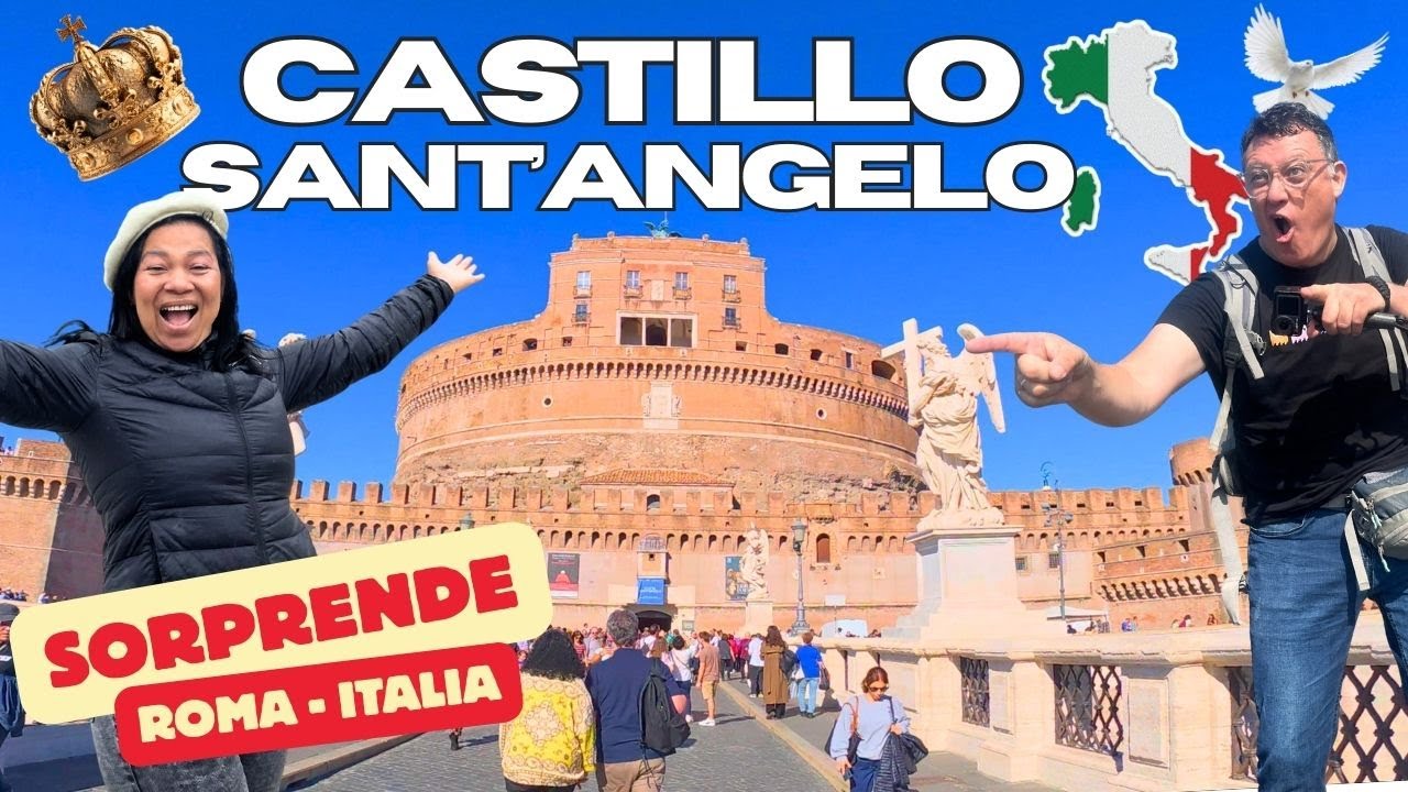 MIsterio, Historia y una vista que deja sin palabras | Castillo San Angelo -Castel  Sant'Angelo Roma