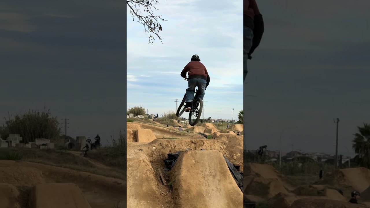 Wojtek Bajor from @TRIPULA on La Poma  #marinbikes #shorts #shortvideo #short #jibbing #slopeduro